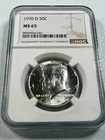 1970-D  KENNEDY  US Half Dollar,   MS65 by NGC,   a SUPERB looking coin!!!!