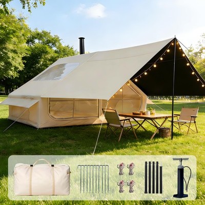 Inflatable Tents for Camping, Easy Setup Inflatable Tent with Canopy, Large G...
