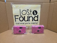 2- Vintage Disposable Film Cameras 12 Per Exposures Expired Bachelorette Sealed