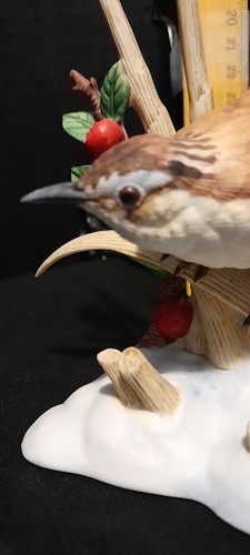 Lenox Marsh Wren Fine Porcelain Figur Garden Bird Collection 1990 - Bild 3 von 4