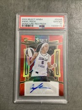 2024 Panini Select WNBA - Signatures Angel Reese Red Prizm /99  Psa 10