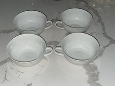 4 Arzberg Germany White Tea Cups - Excellent ...