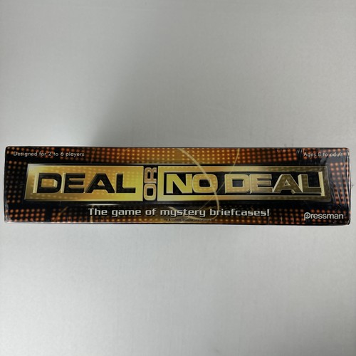 Deal Or No Deal Board Game By Pressman The Game Of Mystery Briefcases New Sealed - Picture 4 of 7