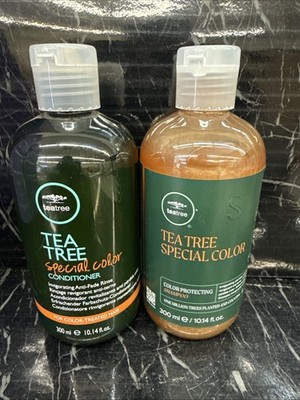 DUO Paul Mitchell Tea Tree SPECIAL COLOR Shampoo & Conditioner 10.14oz NEW