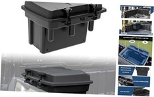 21L UTV Cargo Box for Polaris Ranger 1000 900 570 500, Removable Rear Bed