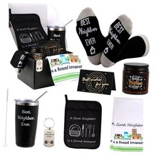 8 Pieces Neighbor Gifts for Women Christmas Gifts for 20 Ounces Style--1