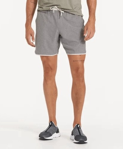 Pantalones Cortos Vuori Engineer Banks Rayas 7.5" Entrepierna Clásica Talla:L - Imagen 3 de 9