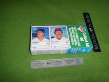 Don Mattingly & Mike Schmidt 1987 Kraft Home Plate Heroes full box excellent