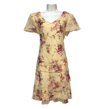 Vintage Cottagecore Coquette Lace Skirt Set Womens Size 14 Romantic Fairycore