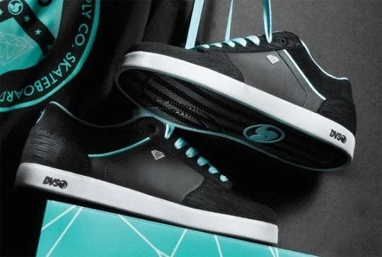 DVS DIAMOND SUPPLY CO JERON WILSON COLLAB WILSON 5 TIFFANY SKATEBOARD SHOES 10.5