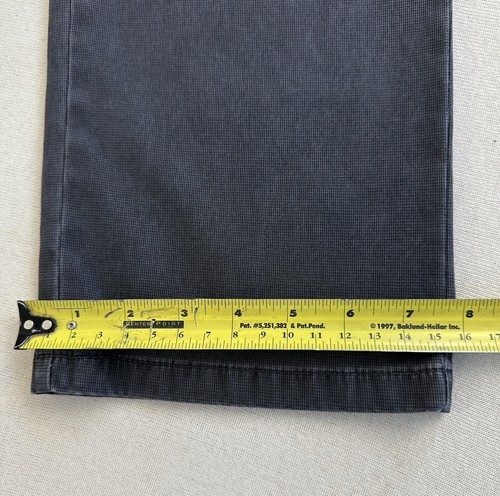 Meyer Chicago Trousers Men Size 52 US 36 X 33 Dark Grey Organic Cotton Pant $295 - Picture 22 of 24