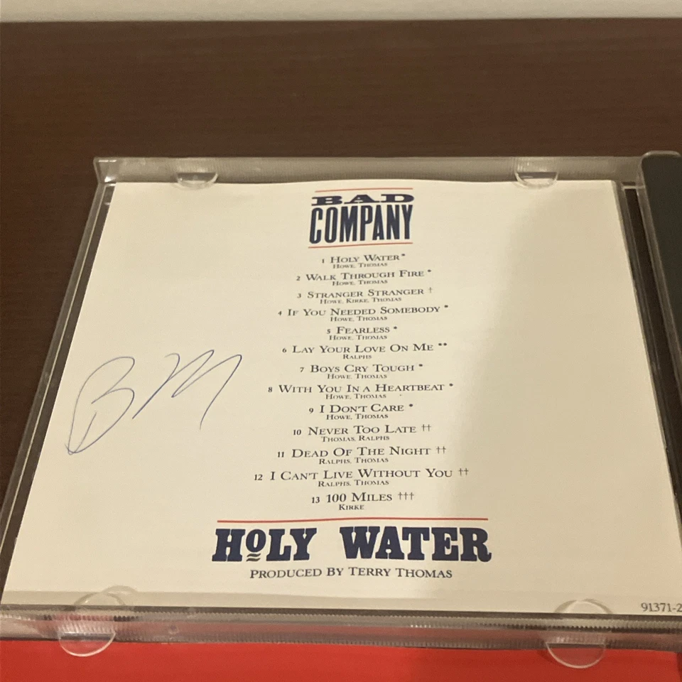 Lot Of 3 Bad Company Cds: 10 From 6, Holy Water, Introduction To Foto 4 de 4