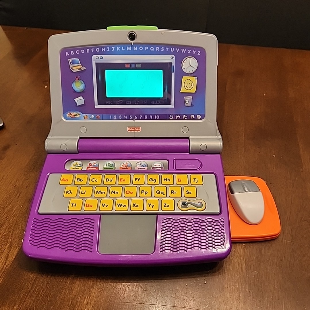 Fisher-Price Fun 2 Learn Color Flash Laptop 2008 N3682 Tested