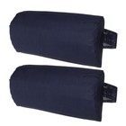 2 Pcs Outdoor Lounge Chair Headrest Backyard Neck Pillow Chaise Cushion