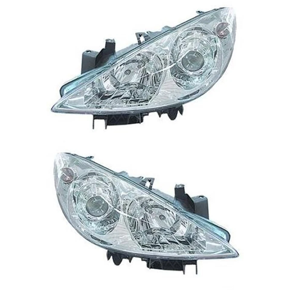 2X VAN WEZEL H7/H1 PHARE SET GAUCHE+DROIT Compatible Avec PEUGEOT 307 - Photo 2/4