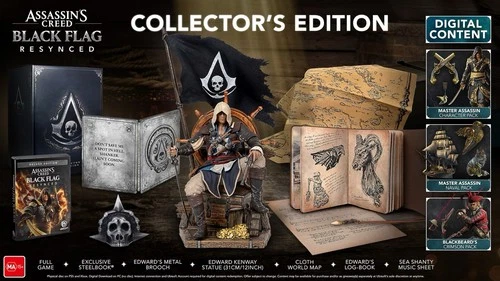 New ListingAssassin's Creed Black Flag Resynced Collector's Edition PS5 Pre Order July 9
