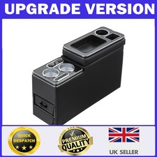 LED USB center console storage Armrest  box for VW T4 T5 Opel Toyota Camper