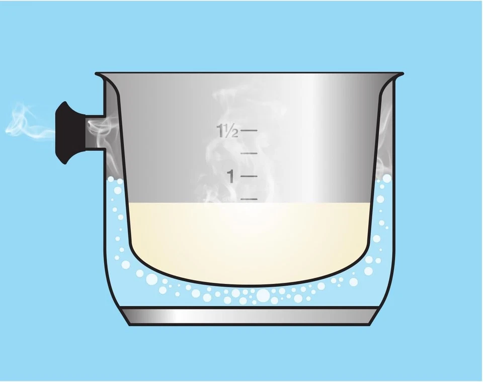 Tescoma Doppelwandiger Milchtopf PRESTO mit Deckel ø16 cm 2.0 L - Bild 4 von 4