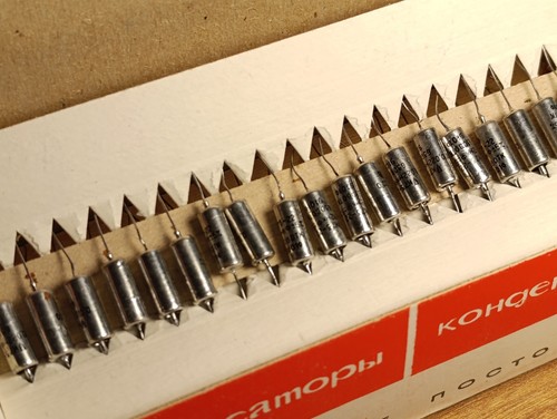 10 Stück 0,02uF 630V 10% K73-22 Militär Russische Hybrid PETP Kondensatoren UdSSR K73 - Bild 1 von 7