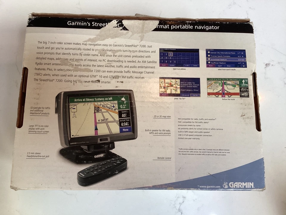 Garmin StreetPilot 7500 Automotive In-Dash - Image 3 of 4