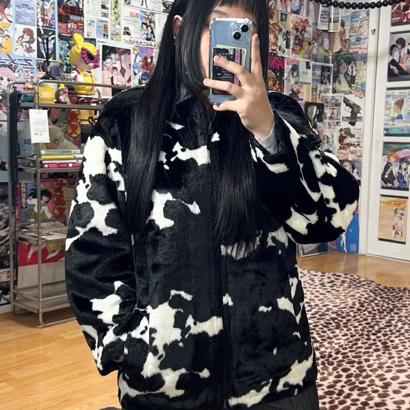 Vintage Reversible Patterned Fur Jacket - Women's… - image 7