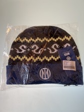 Berretto INTER UFFICIALE Nuovo Cuffia Cappello Cappellino Invernale Ri