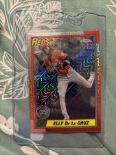 2025 Topps Series 1 - 1990 Topps Chrome Silver Pack Elly De La Cruz #T90C-15