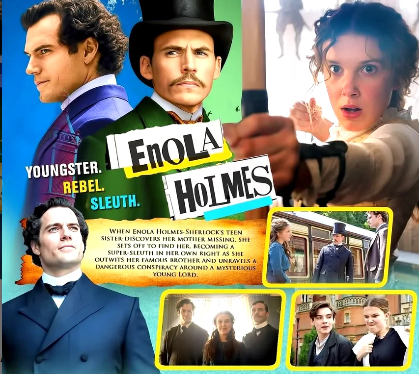 Enola Holmes (2020 - 2022) DVD Season 1&2 | Mystery Adventure Crime Family Movie - Image 2 of 4