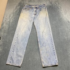 Levi's 550 Relaxed Fit Jeans Mens 31x32 Blue Denim Everyday Wear Outdoor Trendy