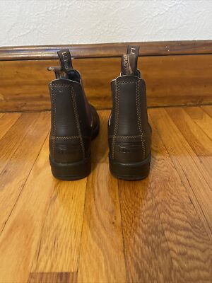 Blundstone X LL Bean Chelsea Boots Brown Buffalo Plaid  display picture 2
