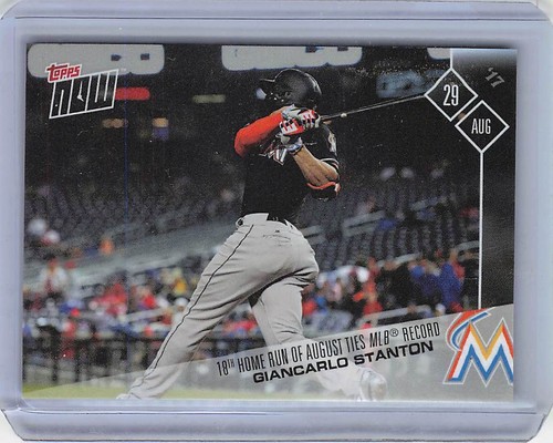 2017 Topps Now 533 Giancarlo Stanton