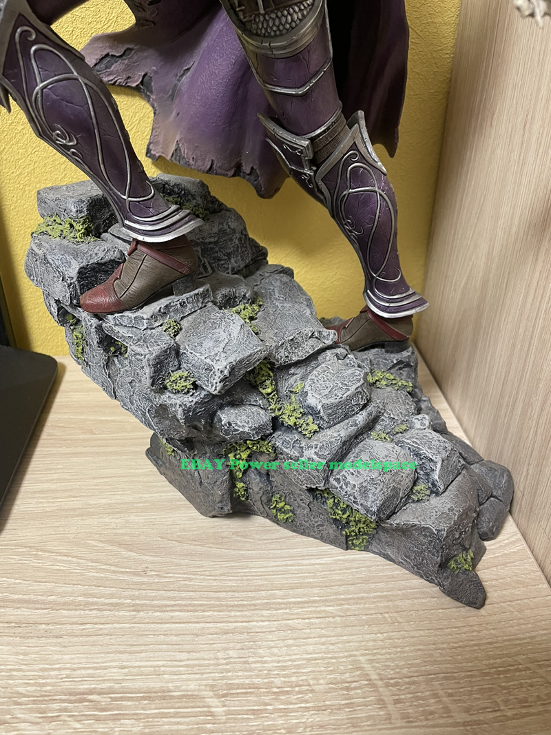 Statua Da Collezione In PVC – Regina Caduta Del Dark Fantasy, Con Arco, Cappuccio Intercambiabile E Base, Altezza 15 Cm
