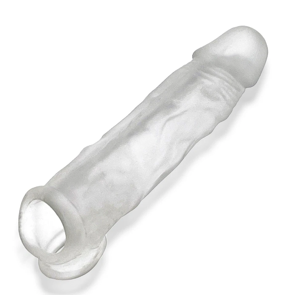 OXBALLS Dicker Ultra-Slim Penis Extender Sleeve🍯CockSling Extension CockSheath - Image 2 of 4