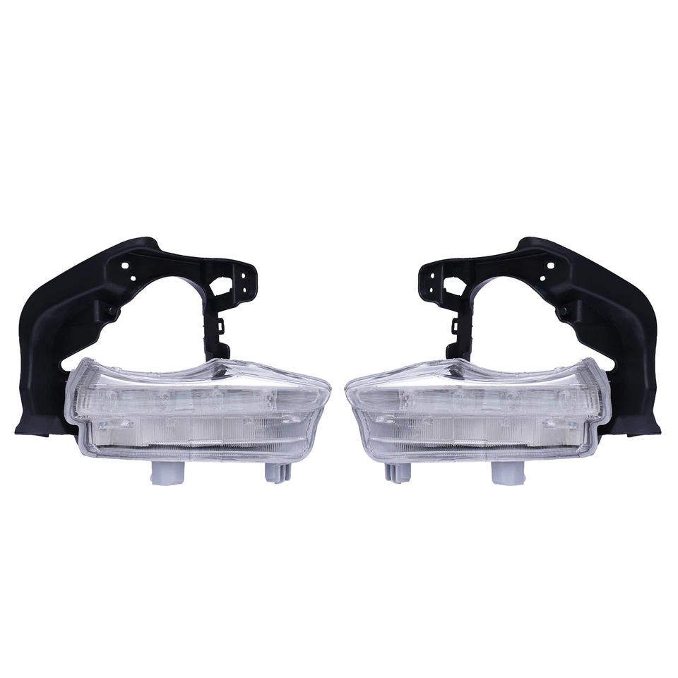 For Toyota Highlander 2014 2015 2016 LED DRL Daytime Running Light Pair Lights - Image 4 of 4