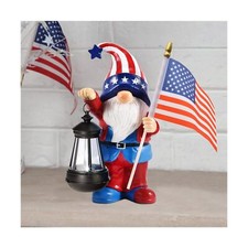 Nacome Garden Gnomes Statue for Yard Decorations - Outdoor Sculptures Patriot...