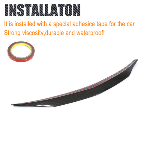 Carbon Heckspoiler Spoiler Flügel Lippe Für Mercedes C207 W207 E200 E300 E400 - Bild 11 von 14