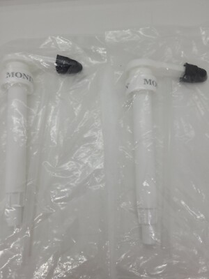 2-Monin COFFEE SYRUP PUMP TOPPER Dispenser for 1-Litre PLASTIC Bottle & Sno Cone