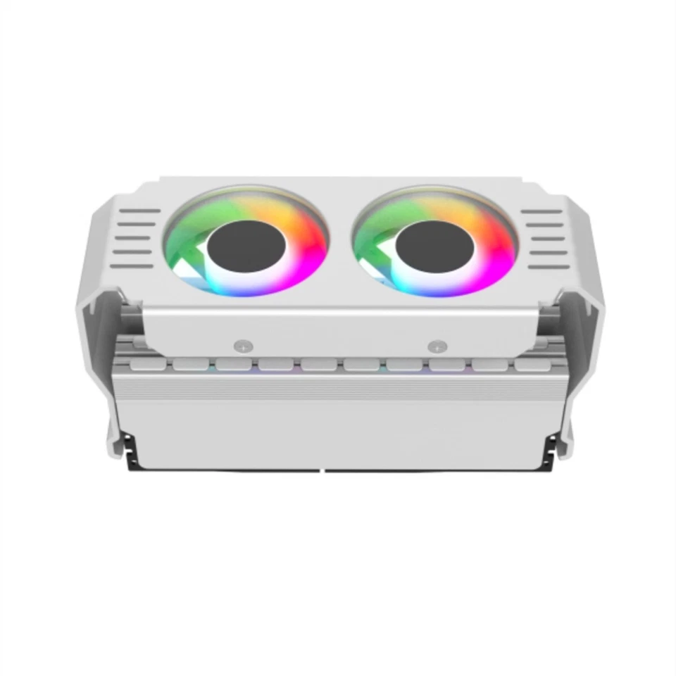 Refrigerador de memória RAM 1000-4500 RPM RAM radiador ARGB sincronização ventilador de refrigeração para DDR2/3/4/5 - Imagem 4 de 4