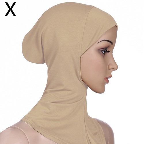 Hijab Caps Women's Ninja Head Cover Bonnet - Muslim Hijab Underscarf Hat In Modal Cotton Hijab Under Cap - Foto 10