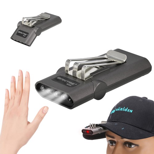 Rechargeable Fishing Headlamp Cap Clip 