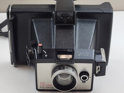Vintage The Colorpack Polaroid Land Camera 107/108 Film w/ Case