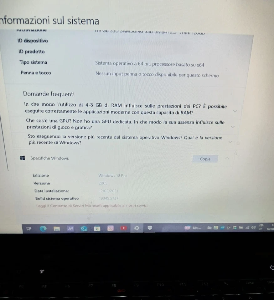 Laptop Dell Latitude E6230 – i5, SSD, Windows 10 - Immagine 4 di 4
