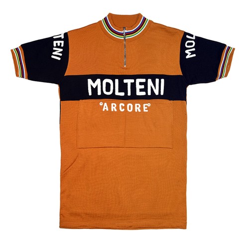 MAGLIA MOLTENI Ciclismo Vintage Cycle Bike Jersey Made in Italy | eBay