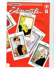 Comico Comics Elementals Volume 1 Book #4 VF+