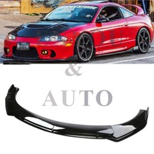 For Mitsubishi Eclipse Gsx Front Bumper Lip Spoiler Lower Splitter Glossy Black