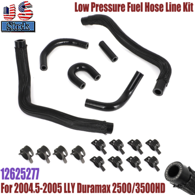 #ad For Deluxe LLY Duramax 2500 3500HD Low Pressure Fuel Line Kit 2004.5 2005 6.6L $15.99