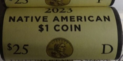 2023 - SACAGAWEGA - Native American  BALLET- D Mint ROLL - in US MINT Wrapper **