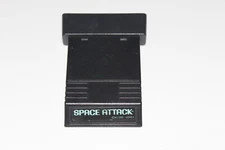SPACE ATTACK (Atari 2600 VCS) 1982 VIDEO GAME Cleaned Tested 5200 7800