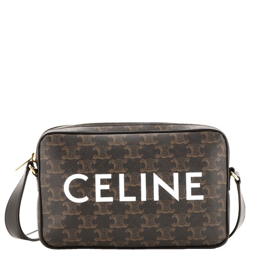 CELINE Boston Bag Canvas Brown Total Pattern Macadam Mini Used | eBay