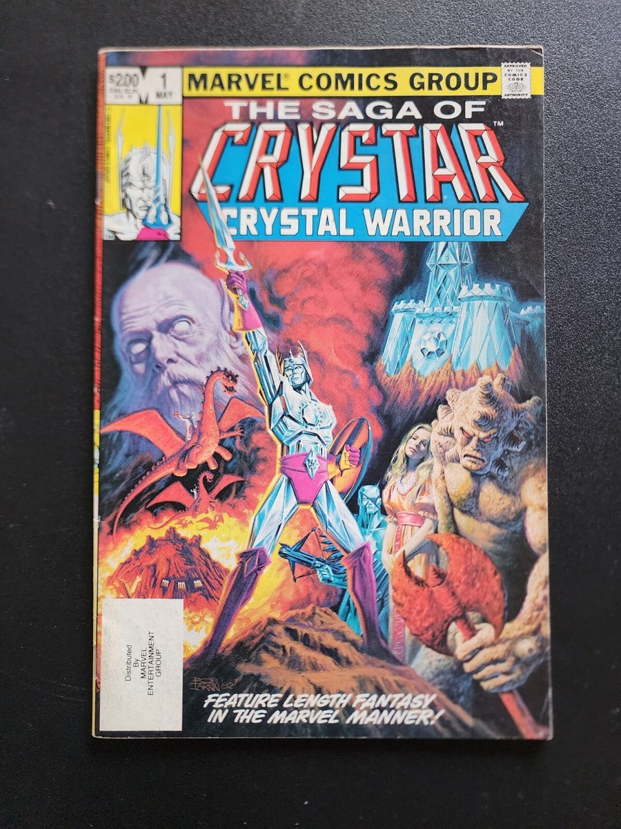 アメコミ マーベル 1983年 リーフ13冊セット Marvel Comics The Saga of Crystar Crystal Warrior #1 May